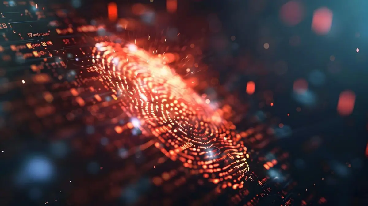 Energetic Particle Swarm Vibrant Digital Landscape