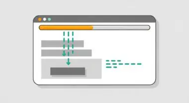 Diagram illustrating async script loading process with data flow indicators.