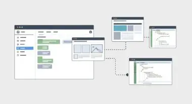 WordPress dashboard interfaces and code snippets representing the Classic Editor.