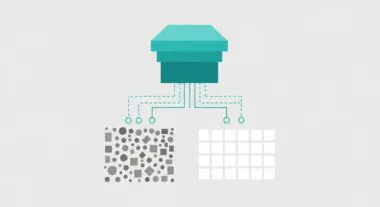Diagram illustrating data flow from unstructured and structured sources to a data lakehouse.