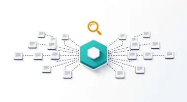 Central hub with connected nodes, representing a Pillar Page / Cornerstone Content strategy. By Andres SEO Expert.