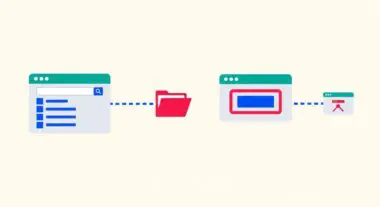 Diagram illustrating the difference between subdomain vs subfolder organization for web content.