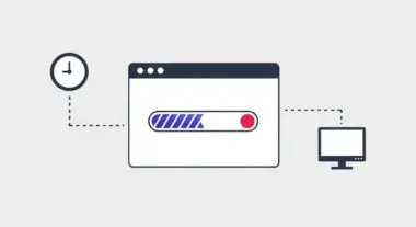 A clock icon and a loading bar graphic illustrate the concept of Time to Interactive.