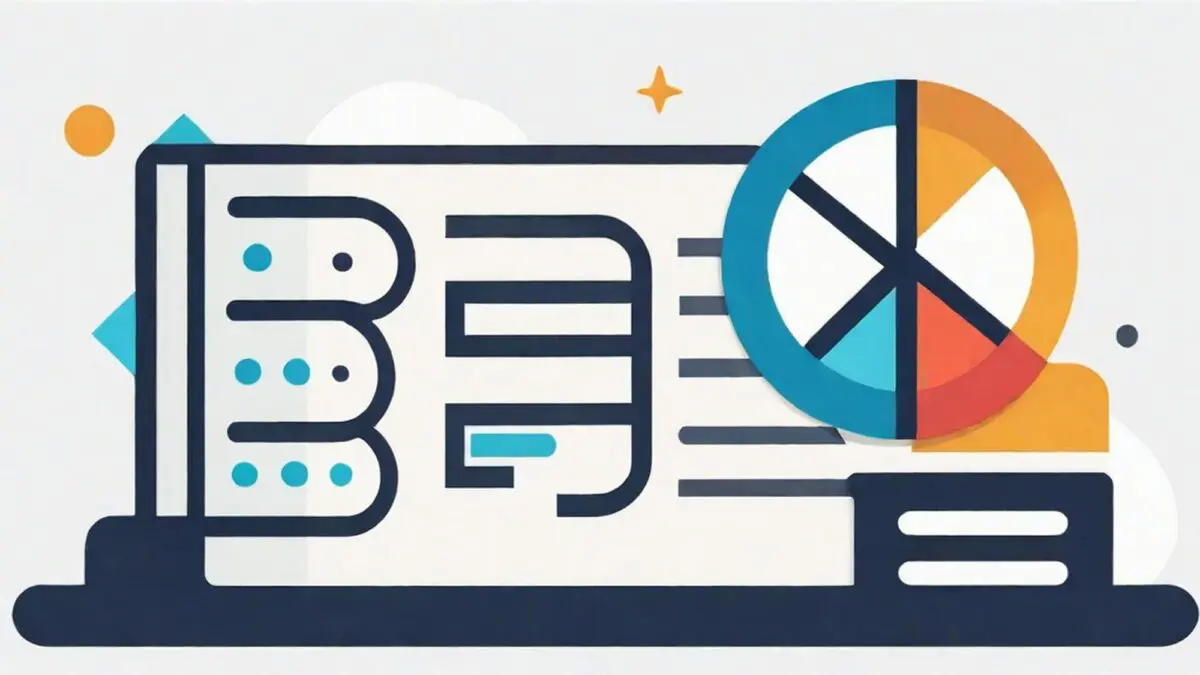 Abstract representation of structured data and analytics, symbolizing machine readability.