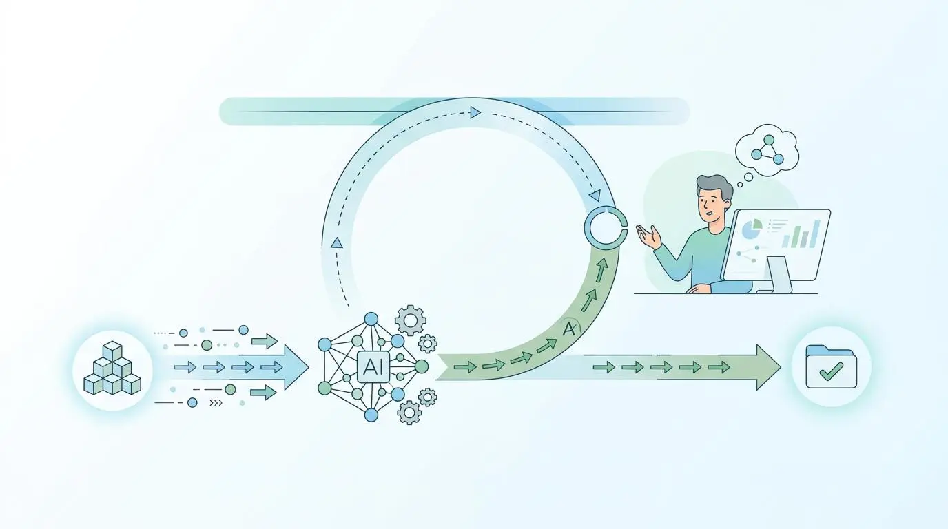 AI analyzes web form data for automated lead qualification and scoring.