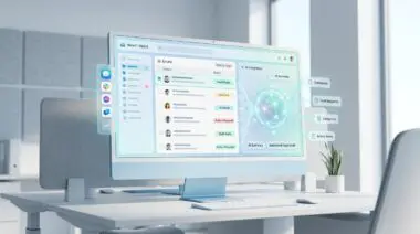 Desktop displaying a smart inbox interface with AI integration for managing emails. How to automate daily email management using AI integrations.