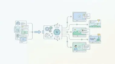 AI-driven generation of personalized video greetings for new subscribers.