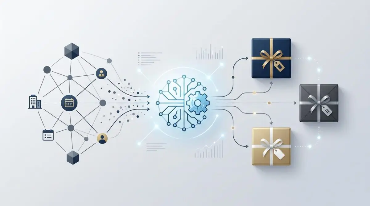 AI-powered system directing corporate gifting and employee recognition rewards.