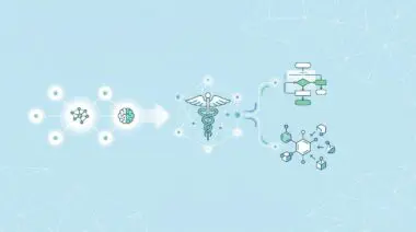 AI streamlines medical diagnosis, treatment planning, and drug discovery via data and algorithms.
