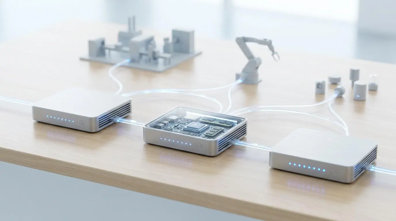 Automated instant routing of IoT data streams to cloud environments via AI processing unit.
