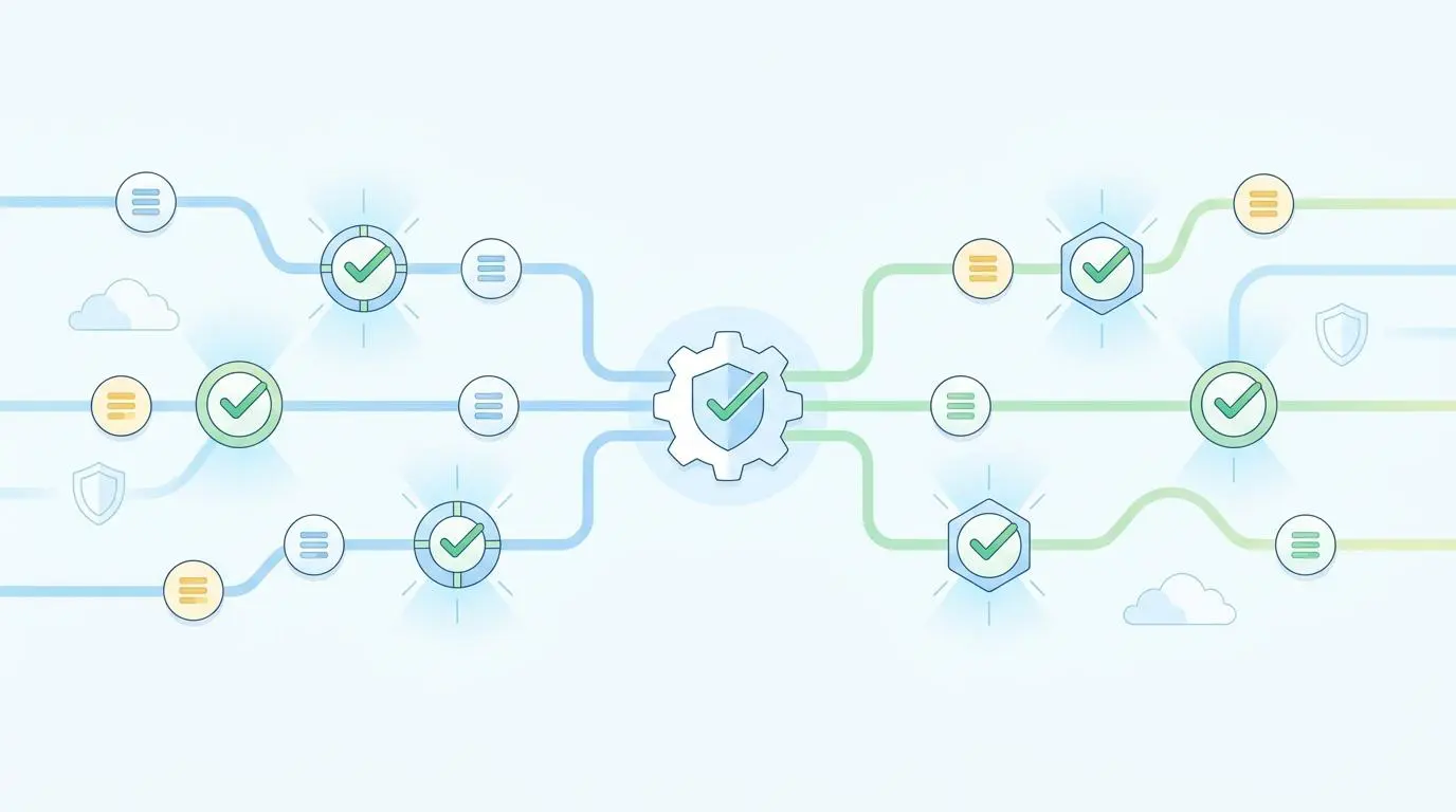 Automated instant deployment of localized in-app messaging shown via a secure network flow.
