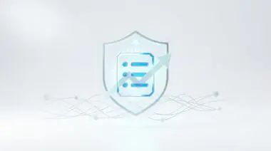 Shield icon with a list and upward trending arrow, symbolizing how to get mentioned in trusted listicles AI engines source from.