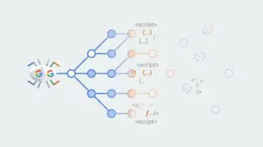 Googlebot crawler struggling with script execution to find internal links, causing orphaned pages.