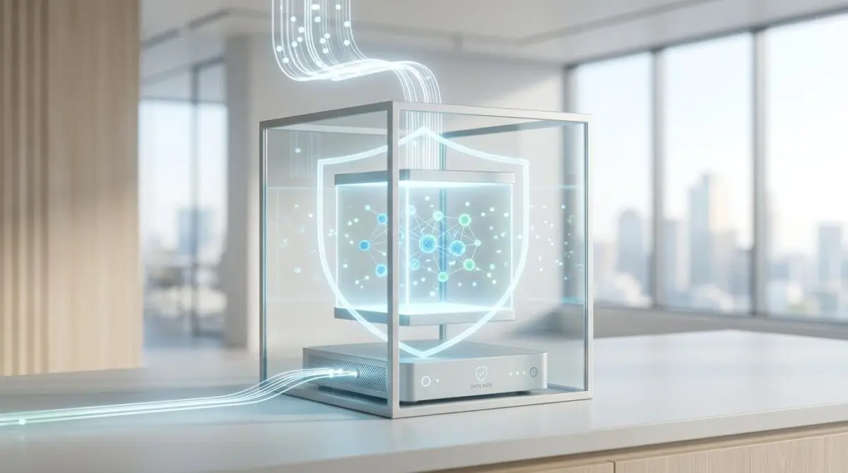 Step-by-step guide to deploying local LLMs for data privacy concept