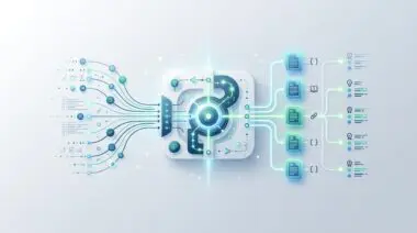 Illustrating data flow and processing for The Ultimate Guide to Getting Cited by Perplexity AI.