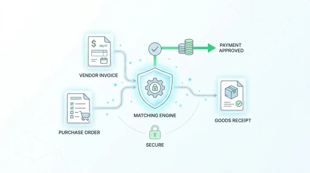AI vision models automate vendor invoice data extraction to NetSuite for secure matching.