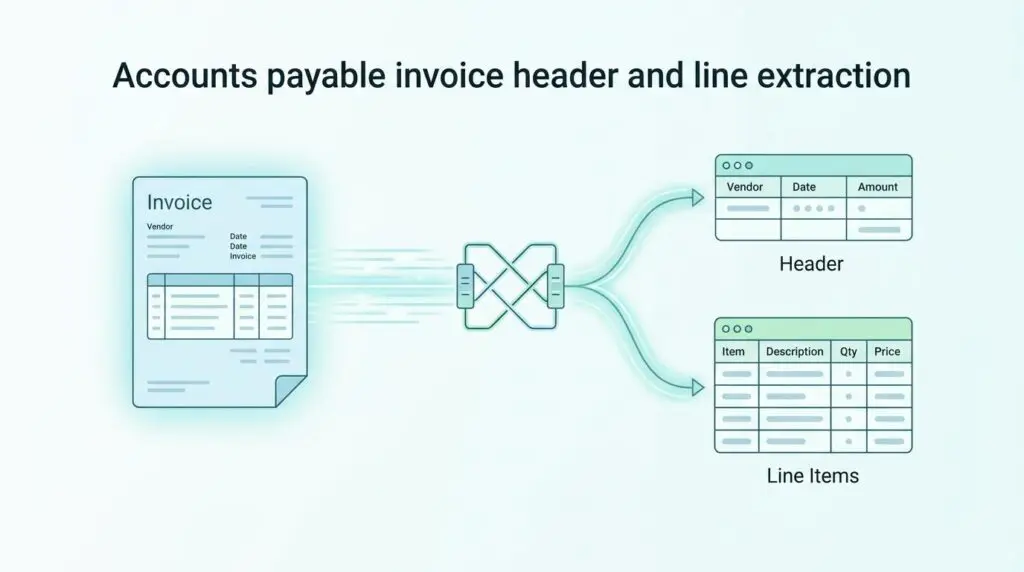 AI vision models automate line-item data extraction from complex PDFs into NetSuite.