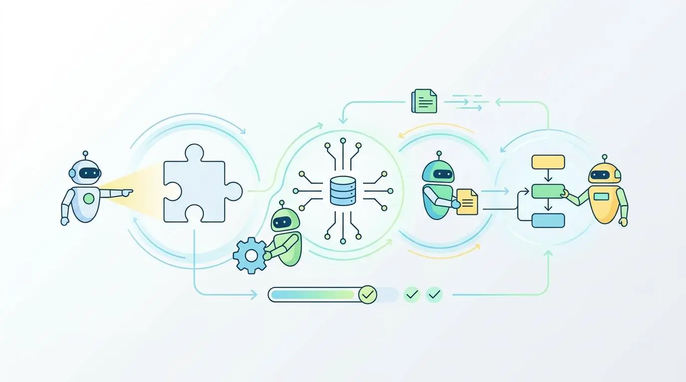 Robots facilitate real-time synchronization of cross-platform project milestones across Jira, Trello, and ClickUp.