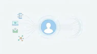 Illustration of how to create a single view of your customer with a CDP by unifying data.