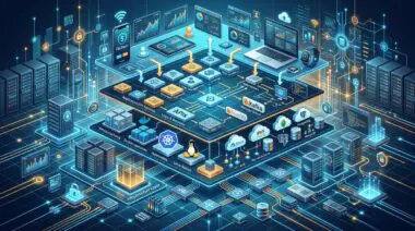 Conceptual diagram of the ultimate Fin-tech stack for an idealist, showcasing infrastructure, APIs, and cloud services.