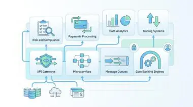 Diagram showing the ultimate Fin-tech stack components for listeners.