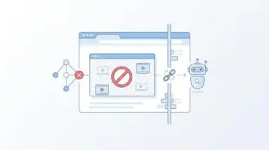 Robot blocked from accessing videos due to iframe restrictions, causing video indexing failure.