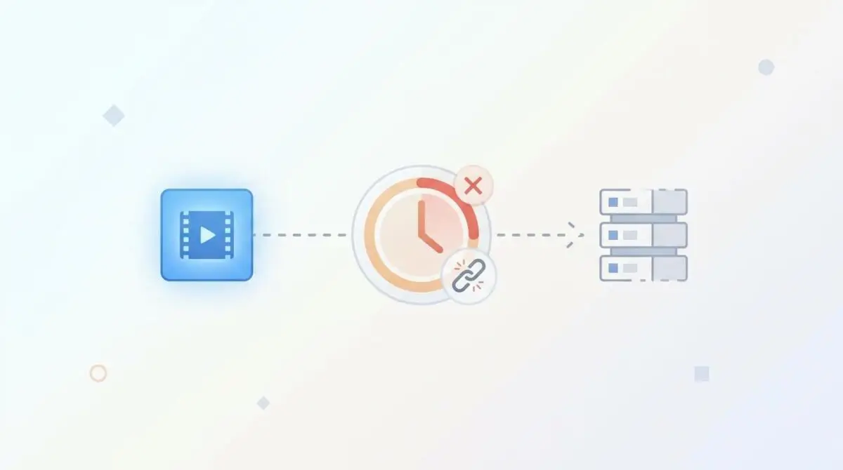 Video indexing failing due to temporary session token needed for mp4 access