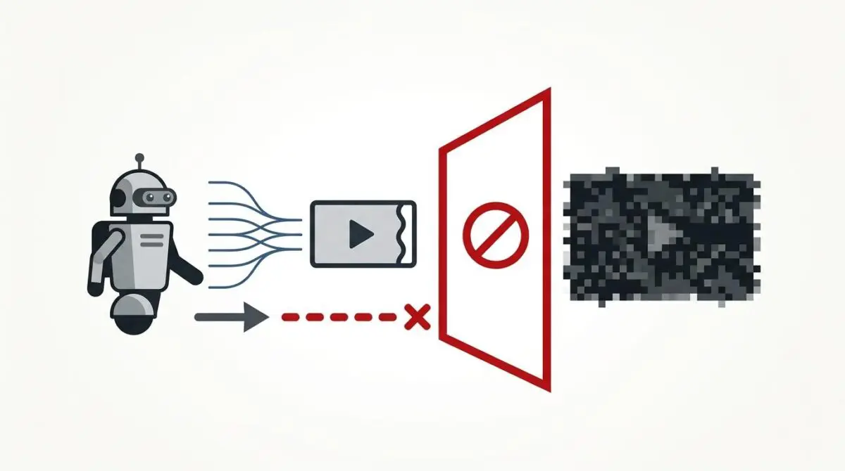 Robot blocked from accessing video content due to 403 error in Video schema