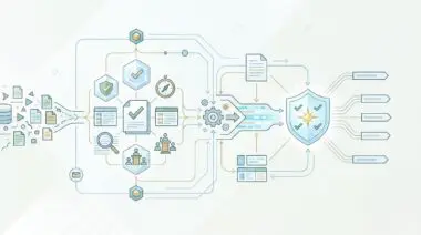 AI search prioritizes confident, expert, and authoritative tones, illustrated by a process flow leading to a shield of trust.