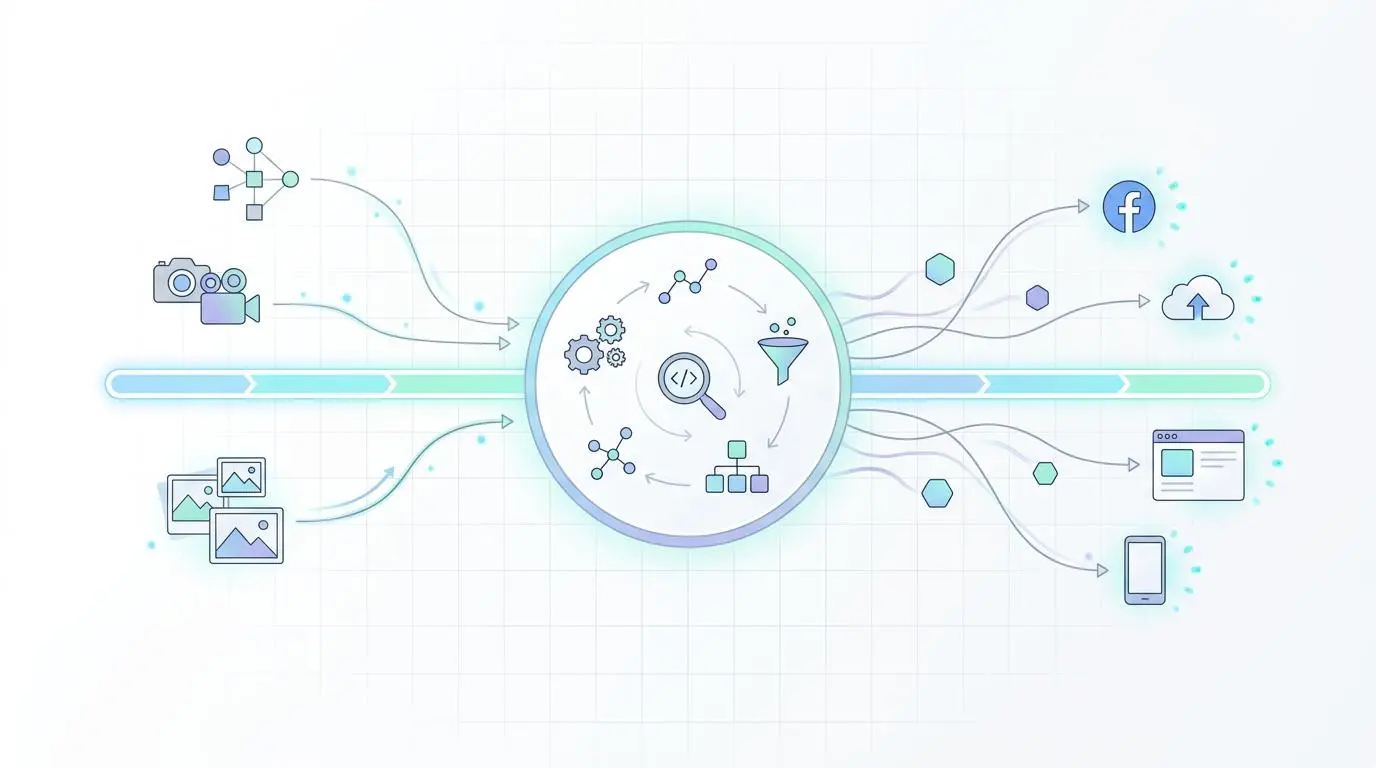 AI diagram for automated generation of weekly productivity reflection journals from completed tasks.