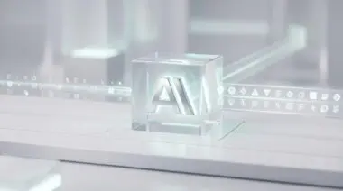 AI cube symbolizing automated content quality assurance via Anthropic API.