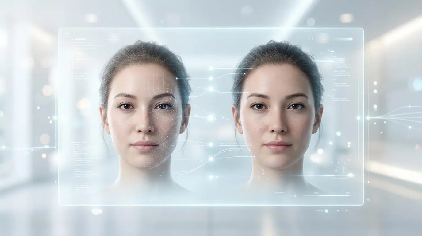 Hyper realistic AI digital human twins, illustrating advanced AI tools for content creators.
