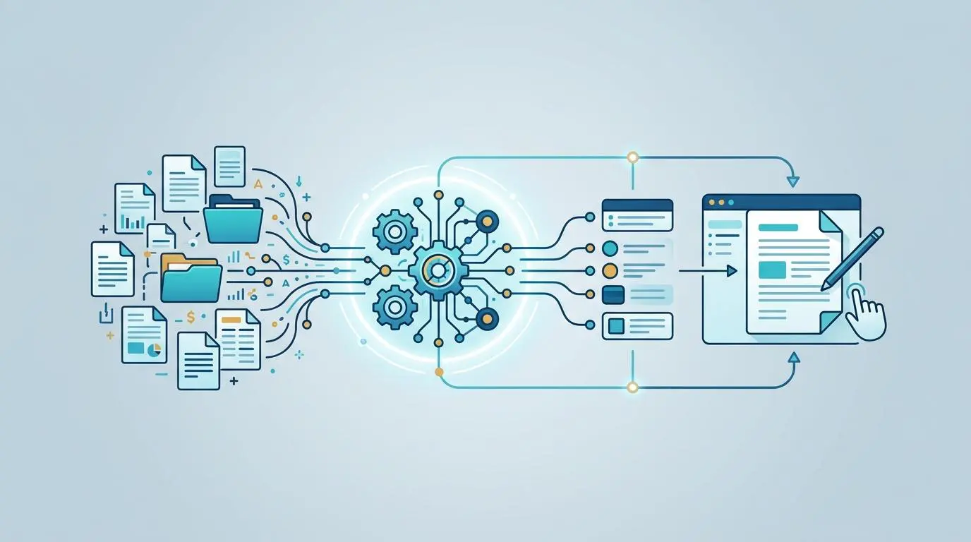 AI automates document discovery summary and drafting for small law firms competing with Big Law.