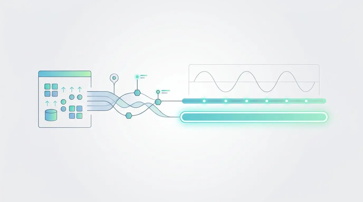 Visualizing API stability metrics and data flow for programmatic case study generation.