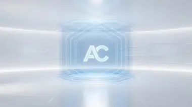 Anthropic Claude Enterprise Platform secure infrastructure architecture with glowing AC logo.