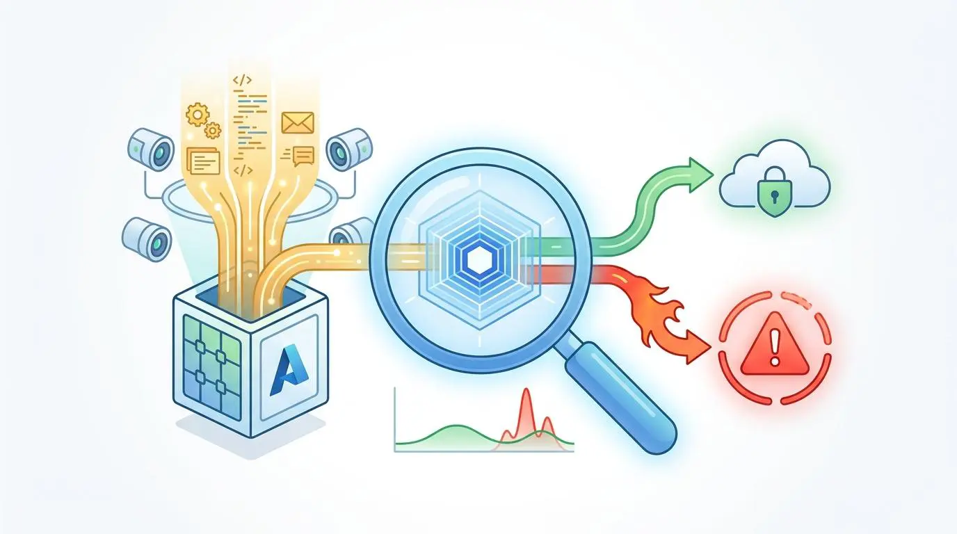 Application behavioral profiling scanning Docker builds for vulnerabilities and deployment security.