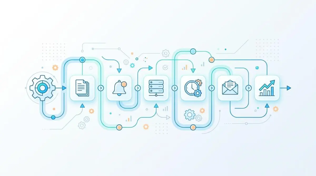 Automated business workflow orchestration software tools, essential for AI tools for students preparing for business careers.