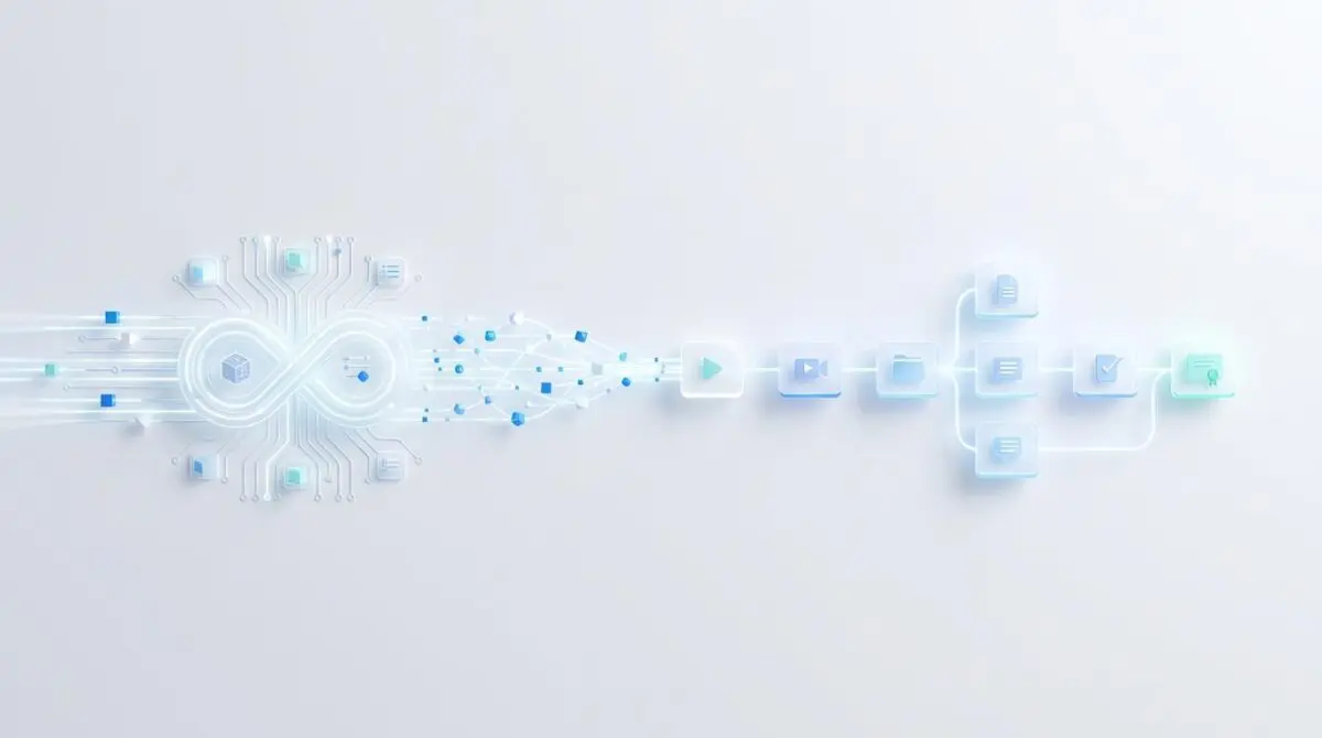 Automated course schema generation workflow from Teachable API.