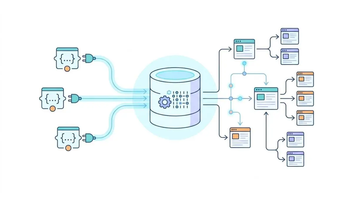 API-driven internal link hub generation for educational sites using Canvas LMS.
