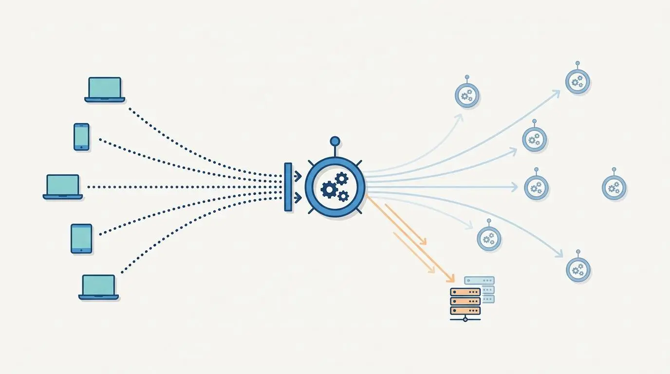 CDN edge request interception and routing for dynamic internal linking in crypto sites.