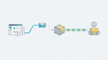 Automated CRM triggers physical greeting card delivery for VIP clients.