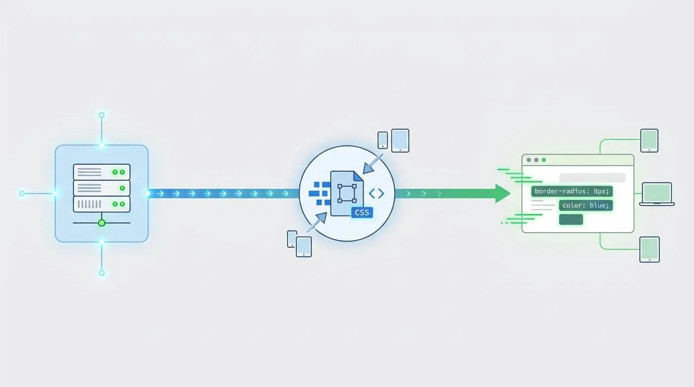 Edge server dynamic CSS injection configuration for monitoring CLS metrics and alerting.