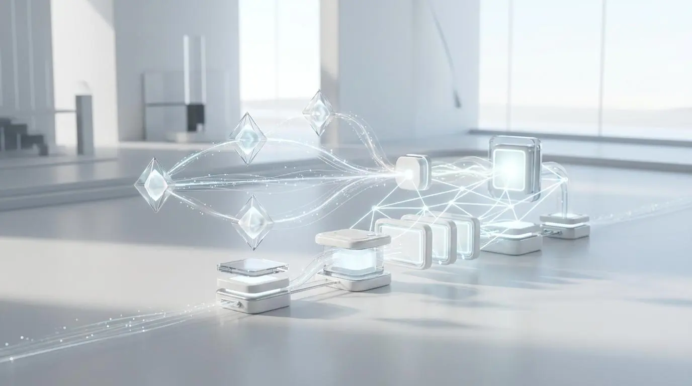 Shared enterprise plugin data retrieval memory systems for ChatGPT, visualizing AI connectivity.
