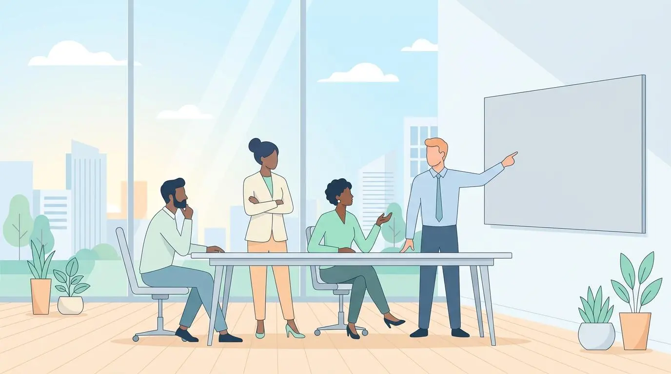 Executive team conducting rigorous red teaming, embodying Charlie Munger's mental models.