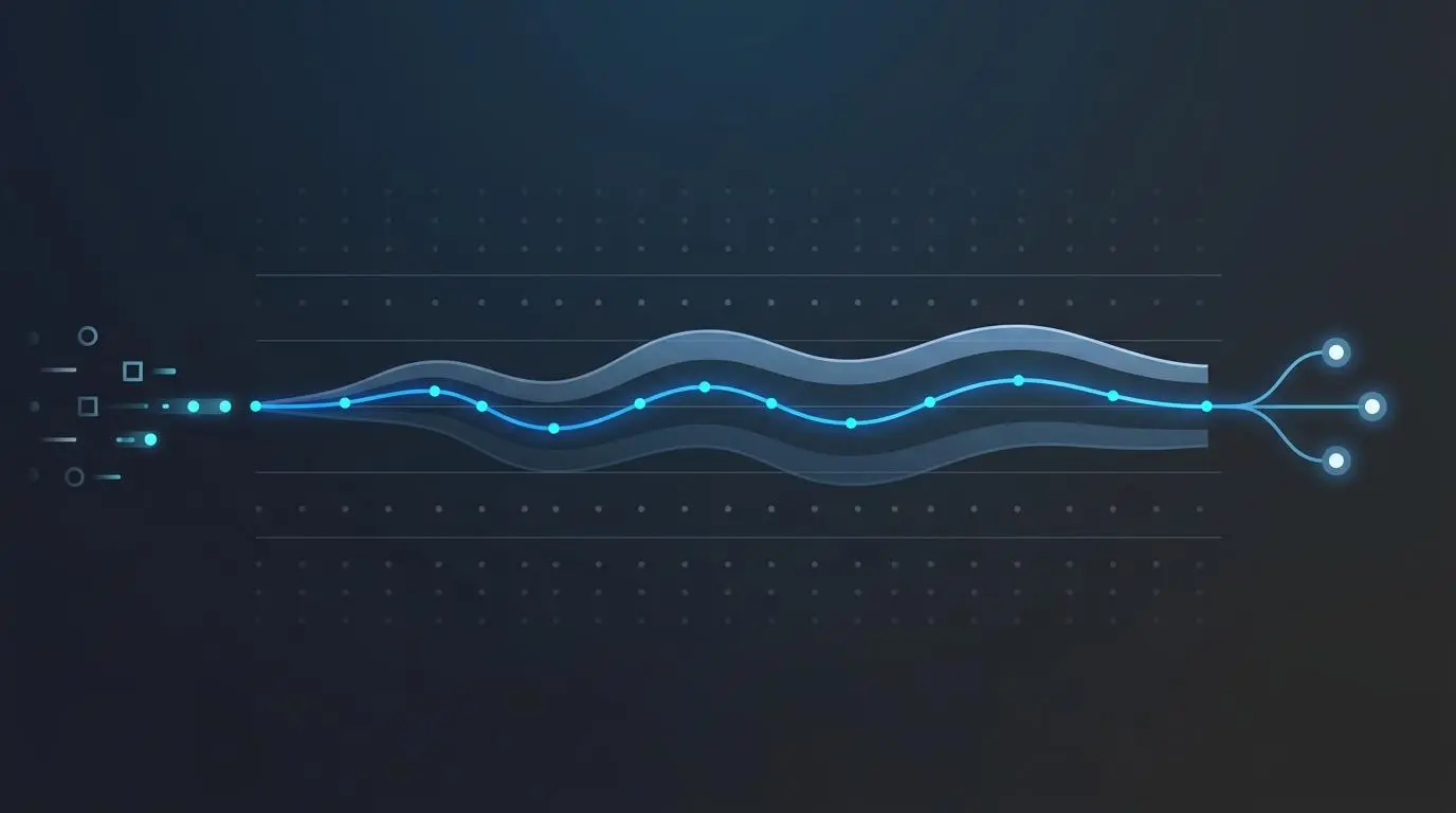 Median GPT-4o Vision API latency performance graph, showing fluctuating response times.