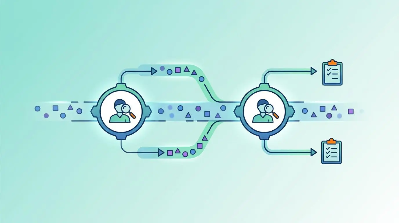 Human review intervention nodes in automated newsletter content curation processes.