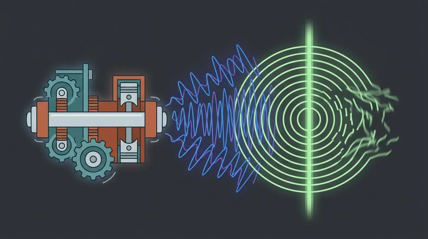Vibration interference distorting high-speed computer vision for produce sorting accuracy.