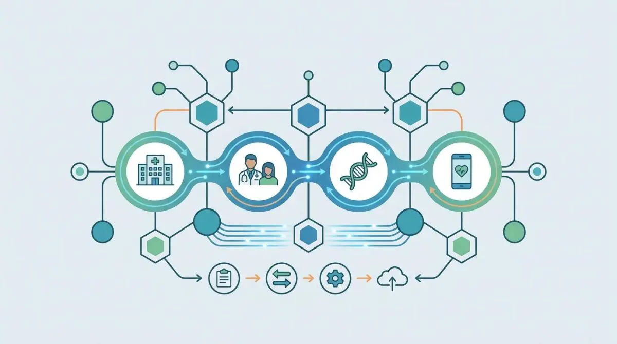 Next generation interoperable EHR systems connecting hospitals, patients, DNA, and mobile health devices.