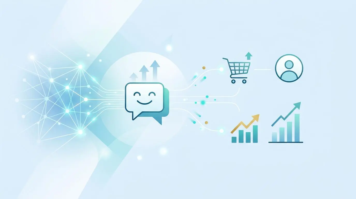 LLM powered chat agent driving abandoned cart recovery, sales growth, and customer engagement.