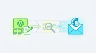 Mailchimp API integration with WordPress post parsing for automated email newsletters.